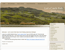 Tablet Screenshot of letscatchfish.net